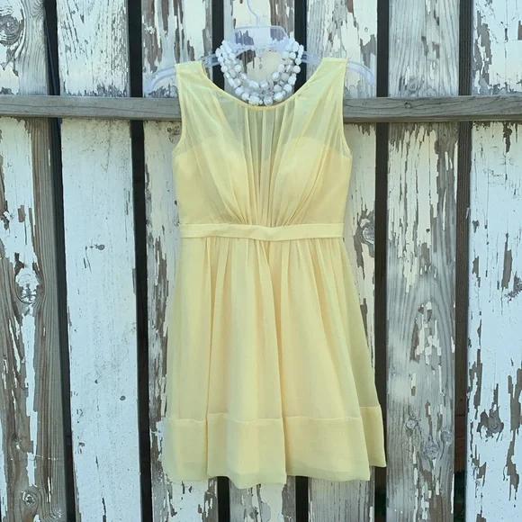 pastel yellow cocktail dresses Yellow Satin Flounced Short A-line Cocktail Dress